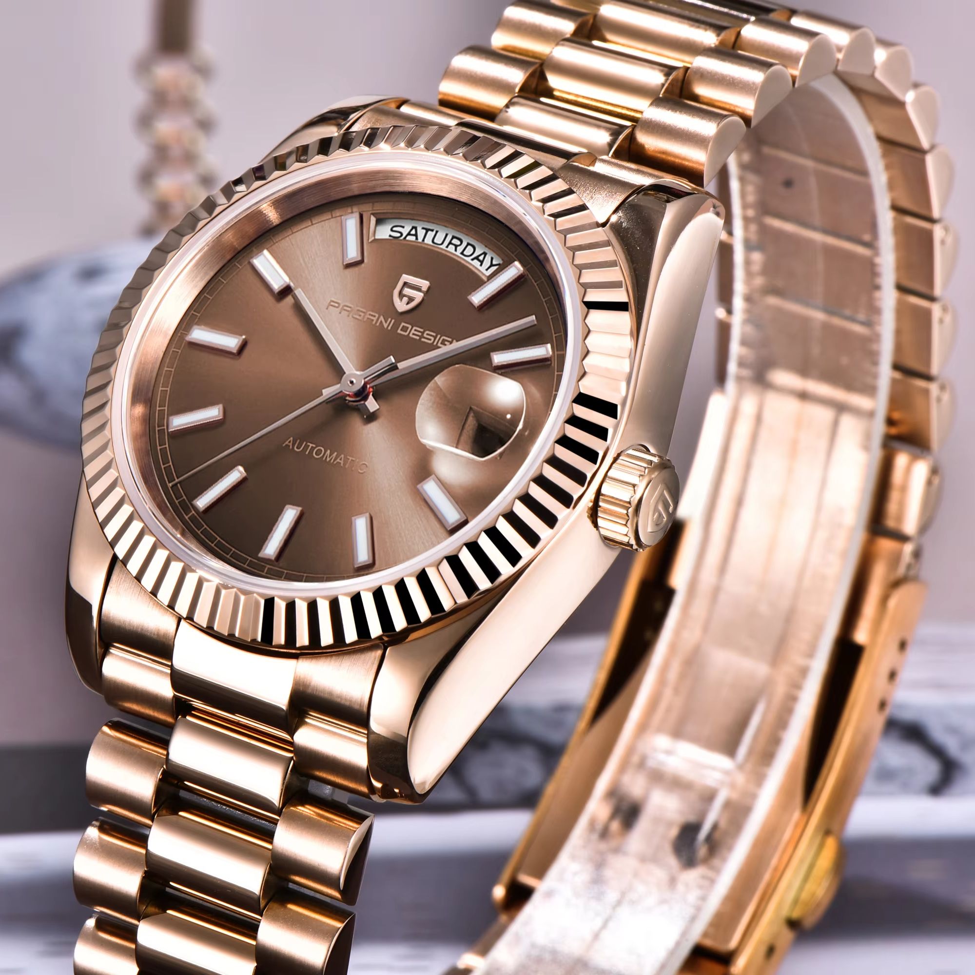 Rolex Watch Datejust - PAGANI DESIGN 2026 Nouvelle montre automatique