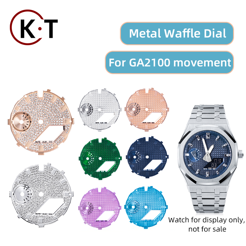 Casio Watch G-Shock Ga-2100 - Casiok Waffle Face cadran HappWatch cadran