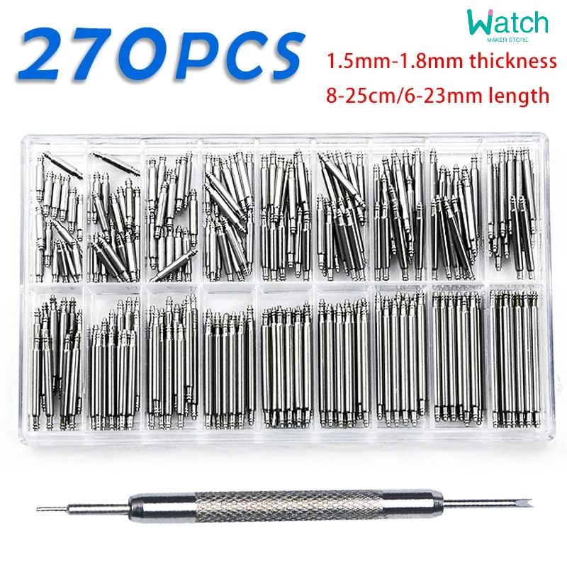 Spring Bar Tool Set - 270 pièces/ensemble barres à ressort en