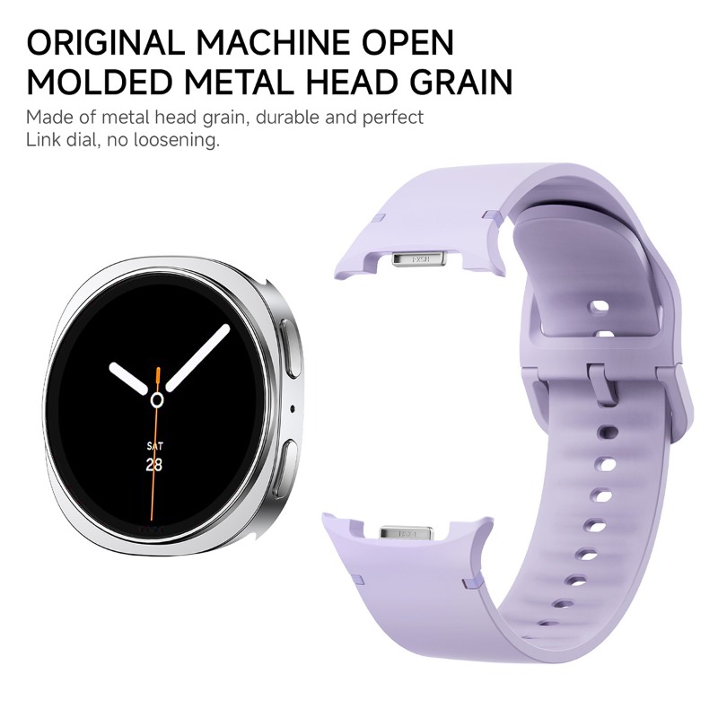 Silicone Watch Band 22Mm - Bracelet en silicone 20/22 mm pour