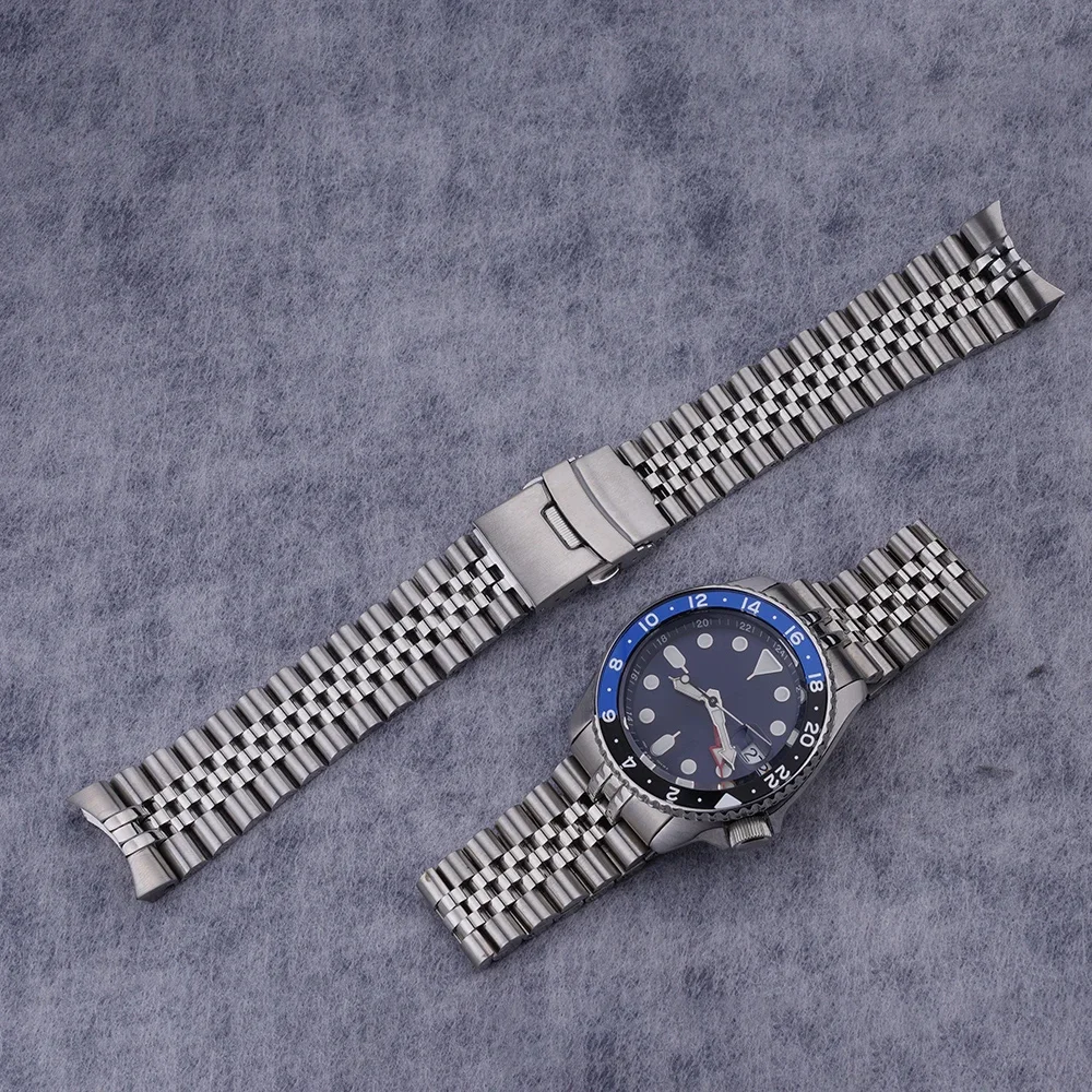 Seiko Watch 5 Sports - Bracelet jubilé Carlywet 22mm pour Seiko