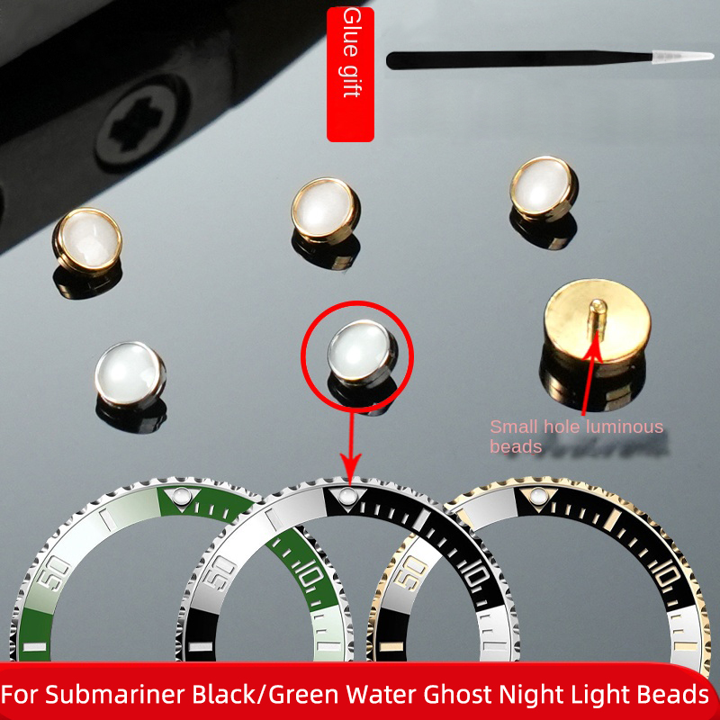 Rolex Watch Submariner - Pip lumineux pour Seiko, échelle de