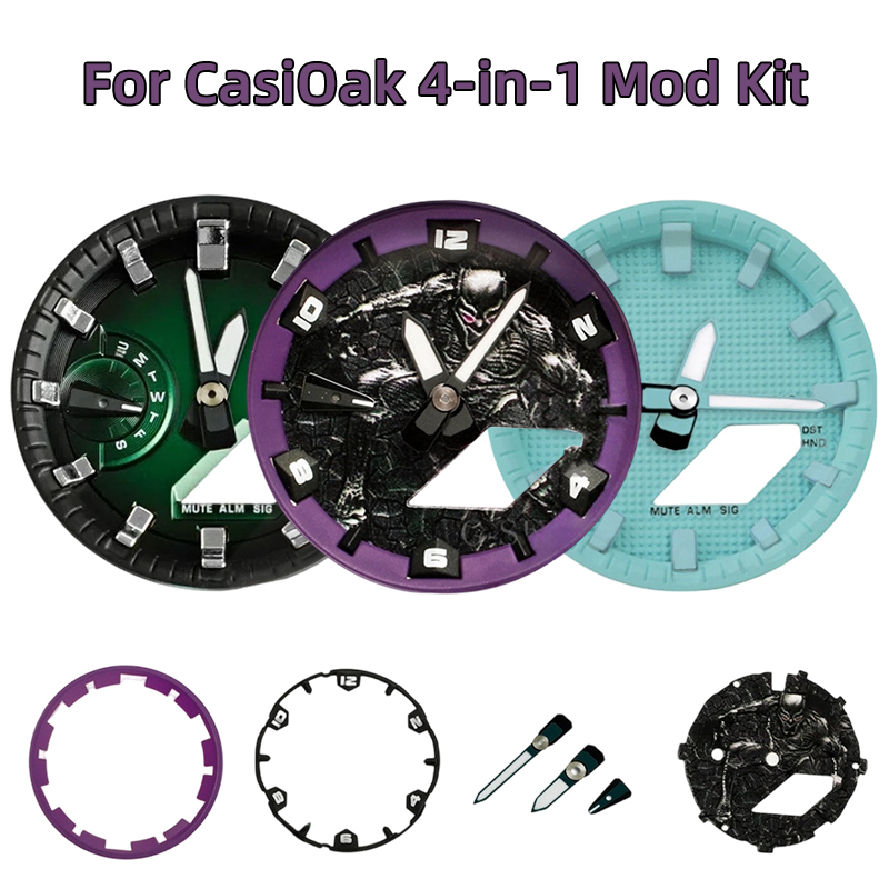 Casio Watch G-Shock Ga-2100 - Kit de modification 4-en-1 CasiOak pour