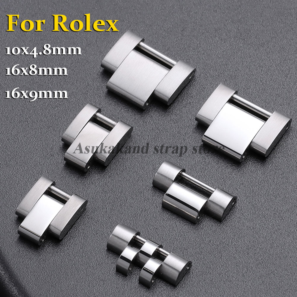 Rolex Watch Submariner - Maillons d'extension métalliques 16x8mm/16x9mm/10x4.8mm pour bracelet