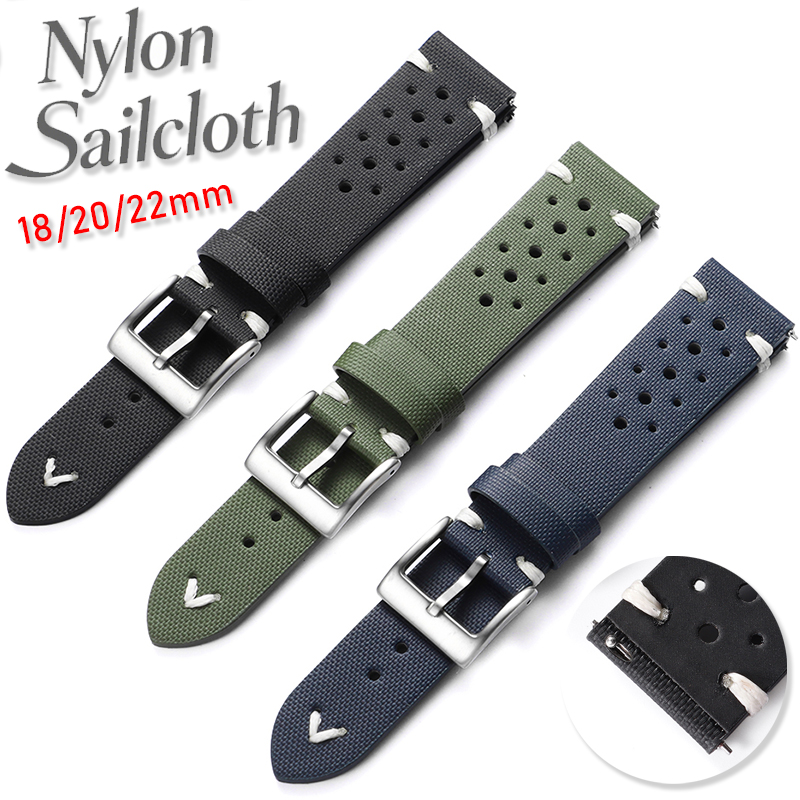 Seiko Watch 5 Sports - Bracelet de montre en toile de