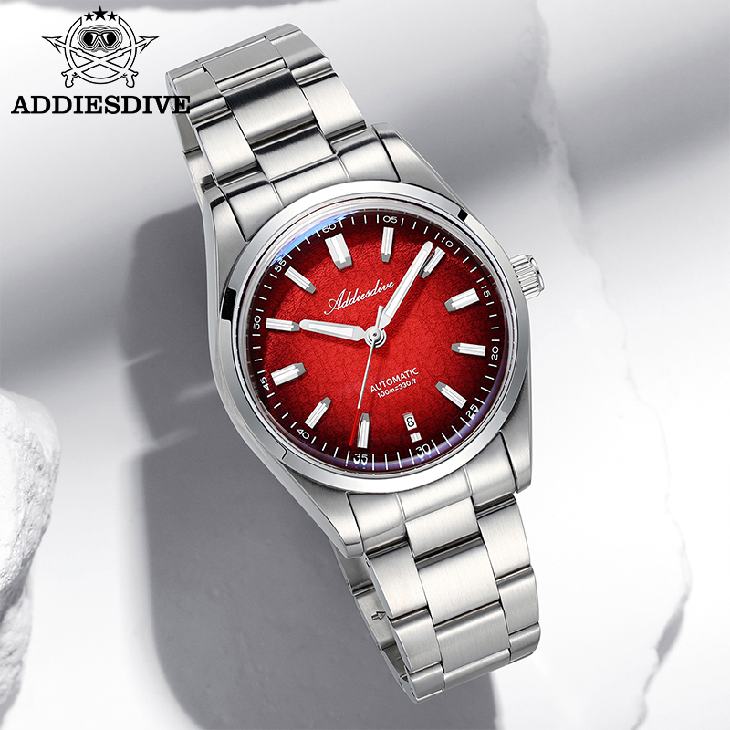 Stainless Bracelet Diver - ADDIESDIVE montre pour cadeau 39mm automatique