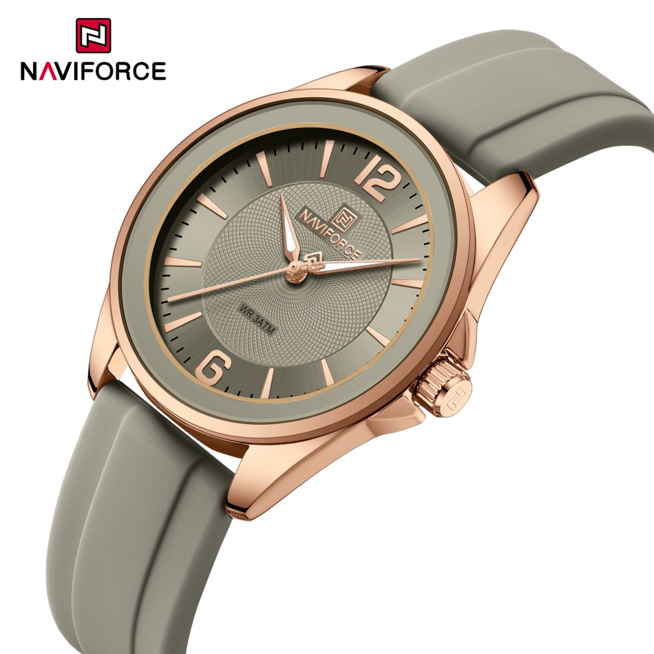 Silicone Band Women - Montres pour femmes NAVIFORCE, nouveau style,