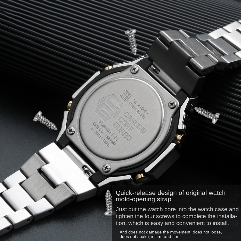 Income 2100 Bracelet métal pou - Casio Watch G-Shock Ga-2100 avis et prix