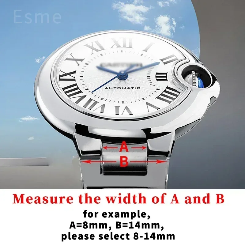 Bracelet De montre pour Cartie - Cartier Watch Ballon Bleu avis et prix