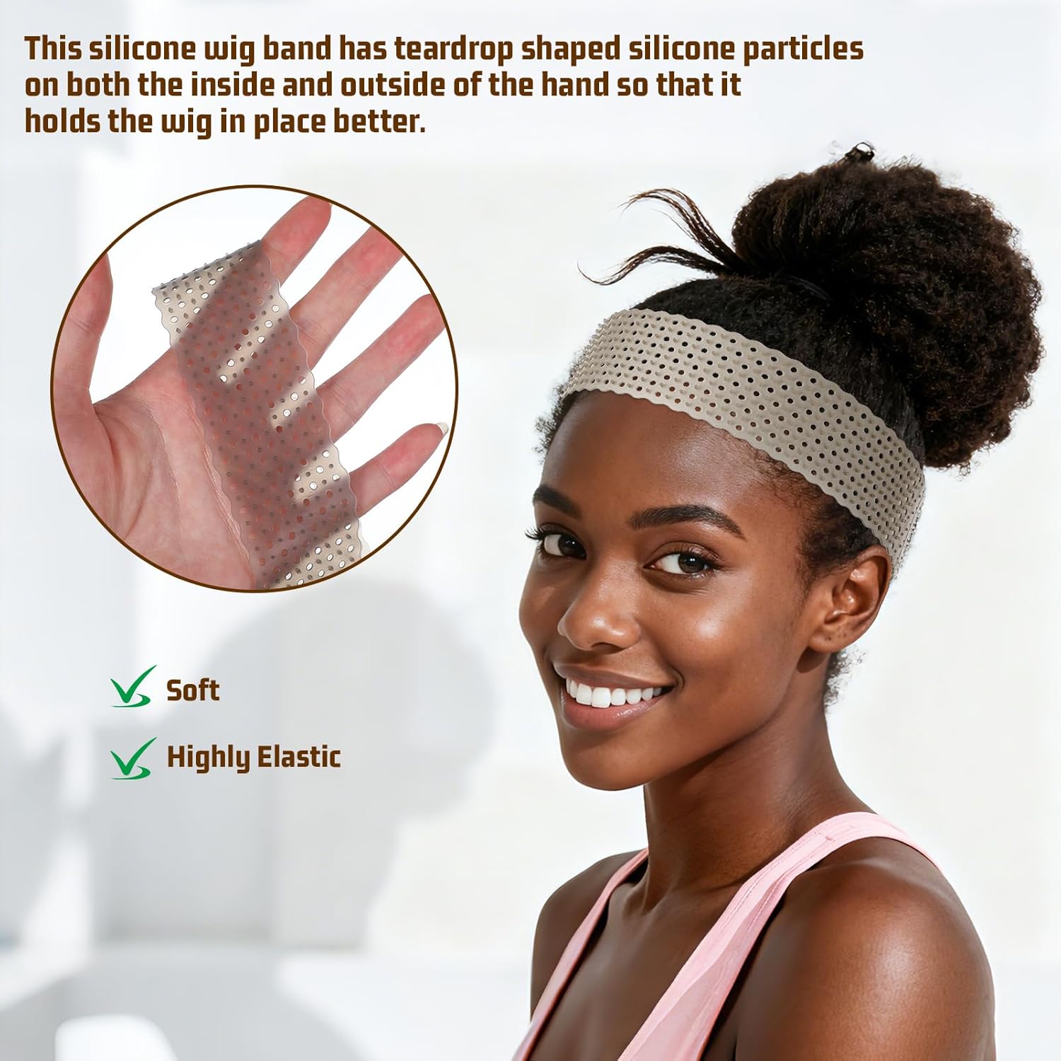 Nouveau bandeau respirant anti - Silicone Band Women avis et prix