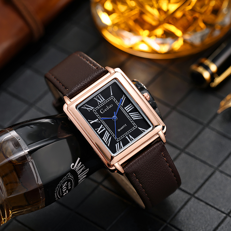 Nouvelle mode de luxe concepte - Leather Watch Band Men avis et prix