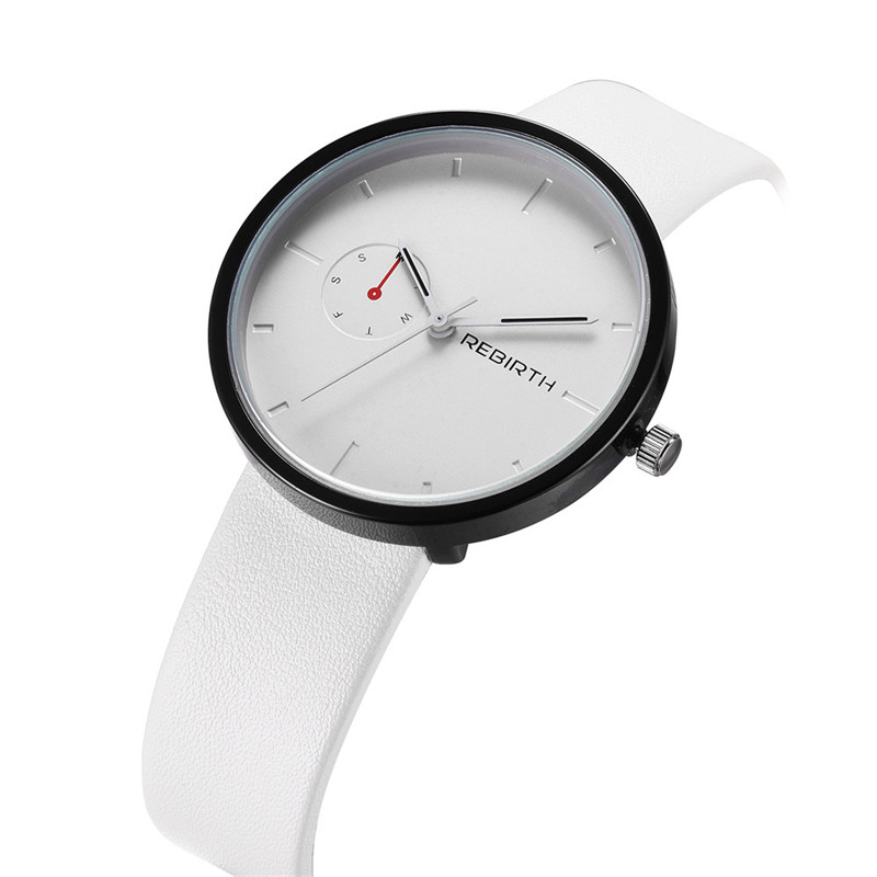Rebirth-Montre-bracelet à quar - Leather Watch Band Men avis et prix