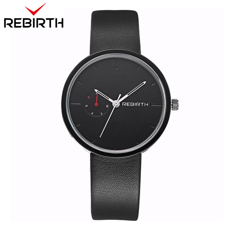 Rebirth-Montre-bracelet à quar - Leather Watch Band Men avis et prix