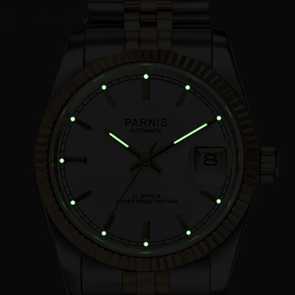 Parnis – montre automatique po - Rolex Watch Datejust avis et prix