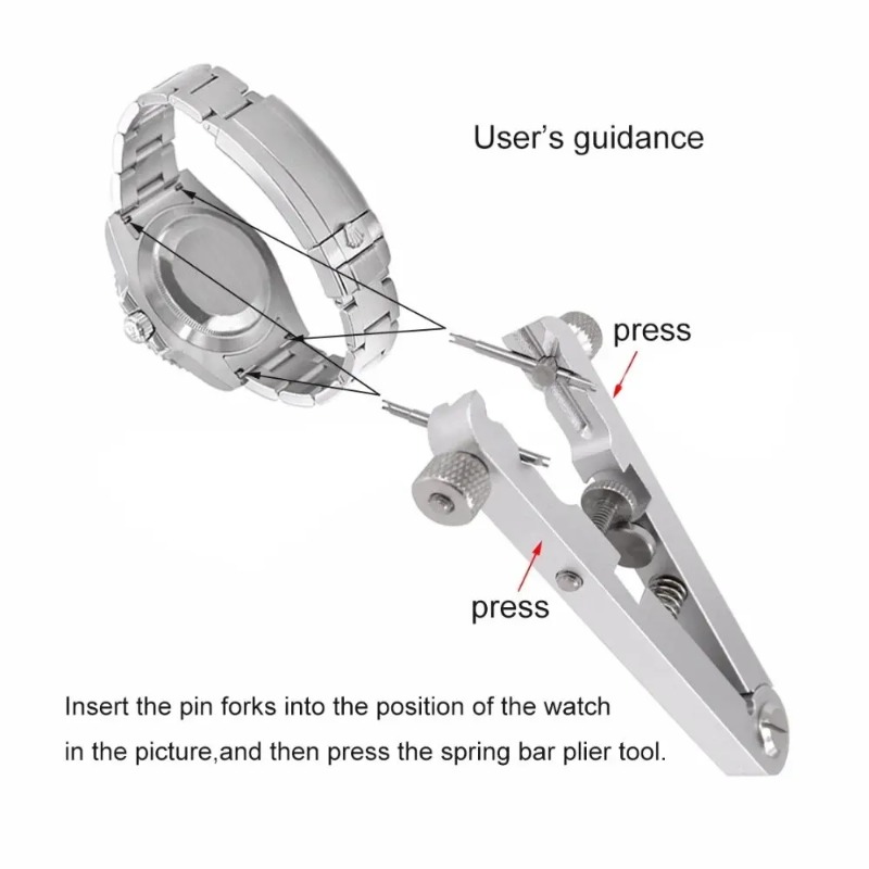 Pince de démontage de bracelet - Spring Bar Tool Set avis et prix