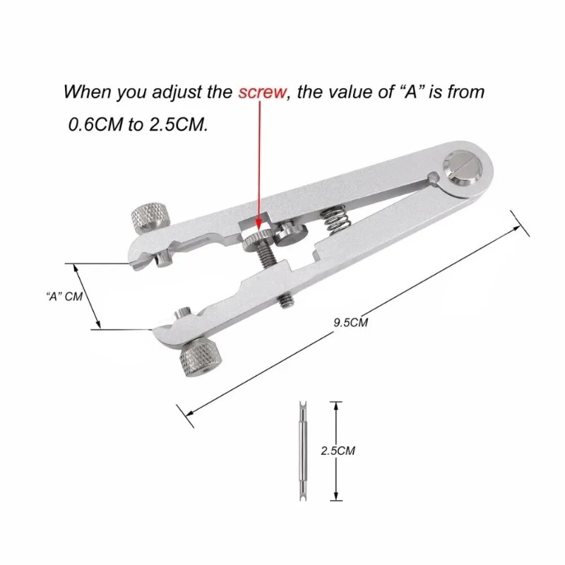 Pince de démontage de bracelet - Spring Bar Tool Set avis et prix