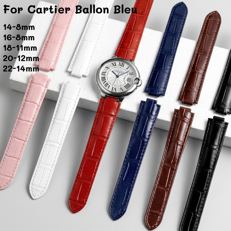 Bracelet de montre en cuir à d - Cartier Watch Ballon Bleu avis et prix