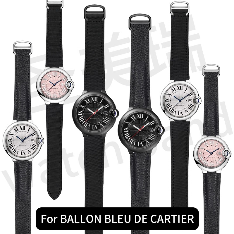 Bracelet DE montre en toile de - Cartier Watch Ballon Bleu avis et prix