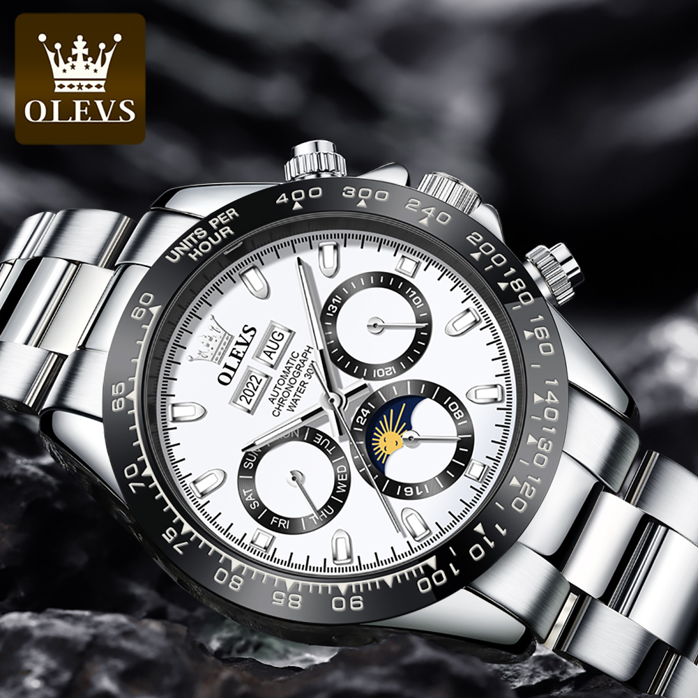 OLEVS 6654 montre de luxe pour - Seiko Watch 5 Sports avis et prix