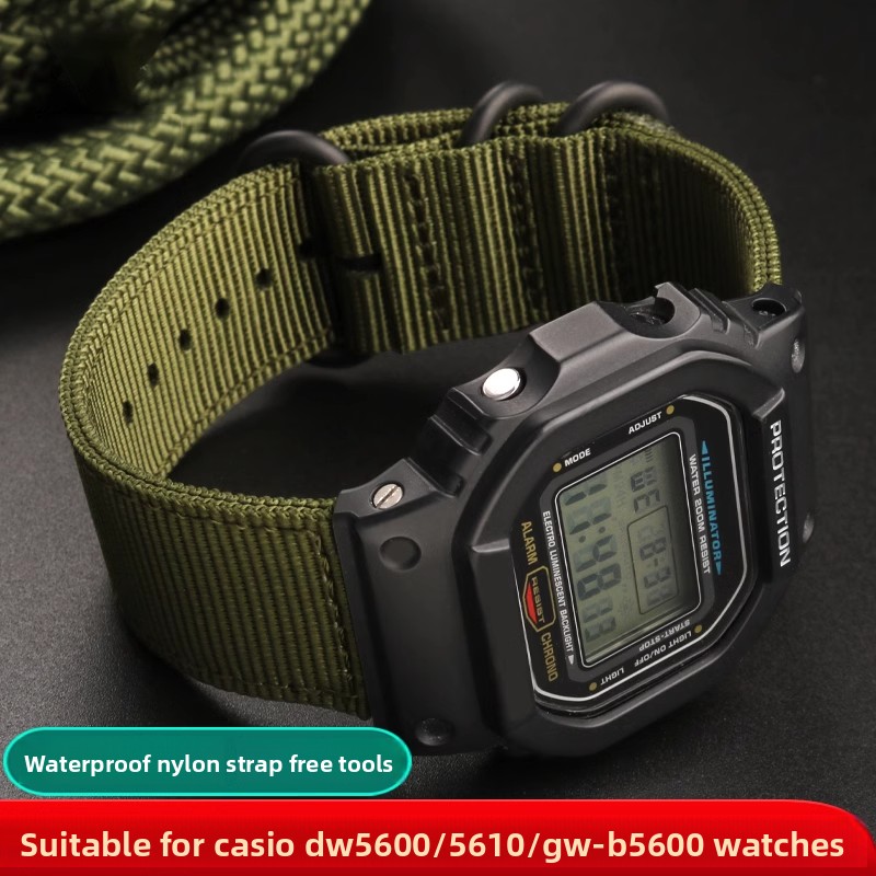 Bracelet de montre en Nylon po - Casio Watch G-Shock Dw-5600 avis et prix