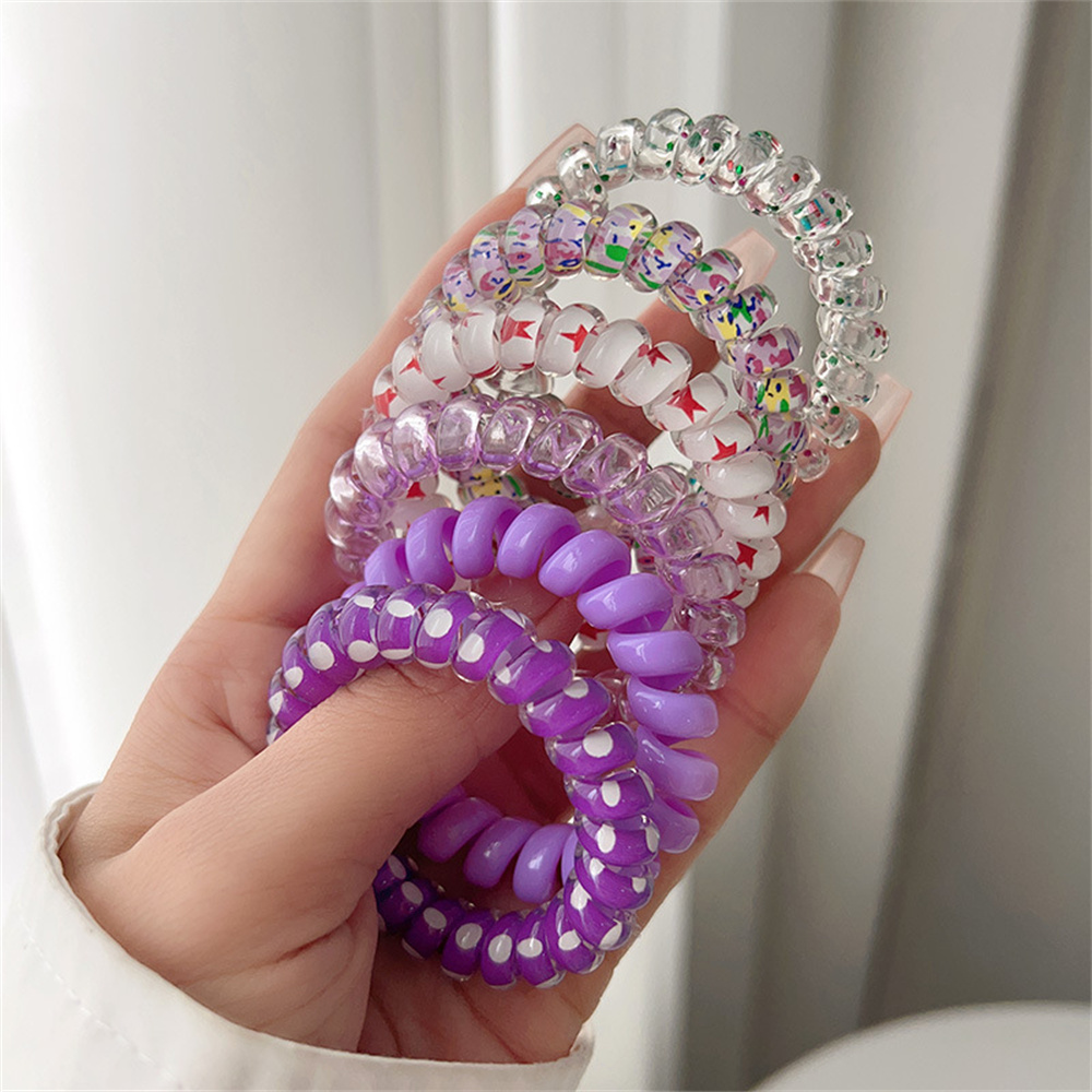 Attaches de cheveux en spirale - Silicone Band Women avis et prix