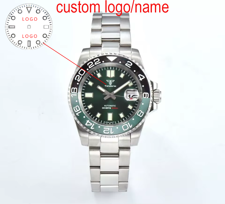 Montre de plongée verte person - Stainless Bracelet Diver avis et prix