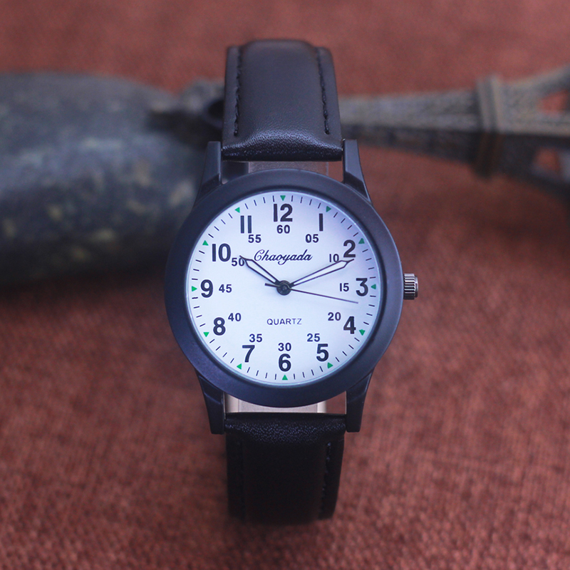 Chaoyada-Montre-bracelet à qua - Leather Watch Band Men avis et prix