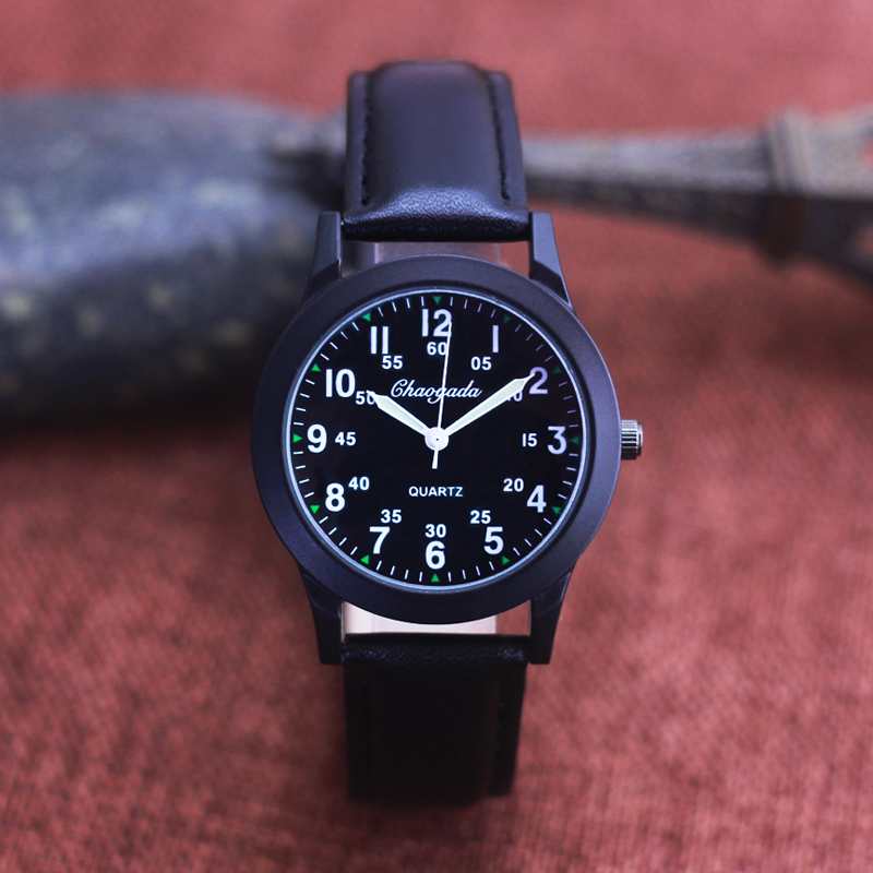 Chaoyada-Montre-bracelet à qua - Leather Watch Band Men avis et prix