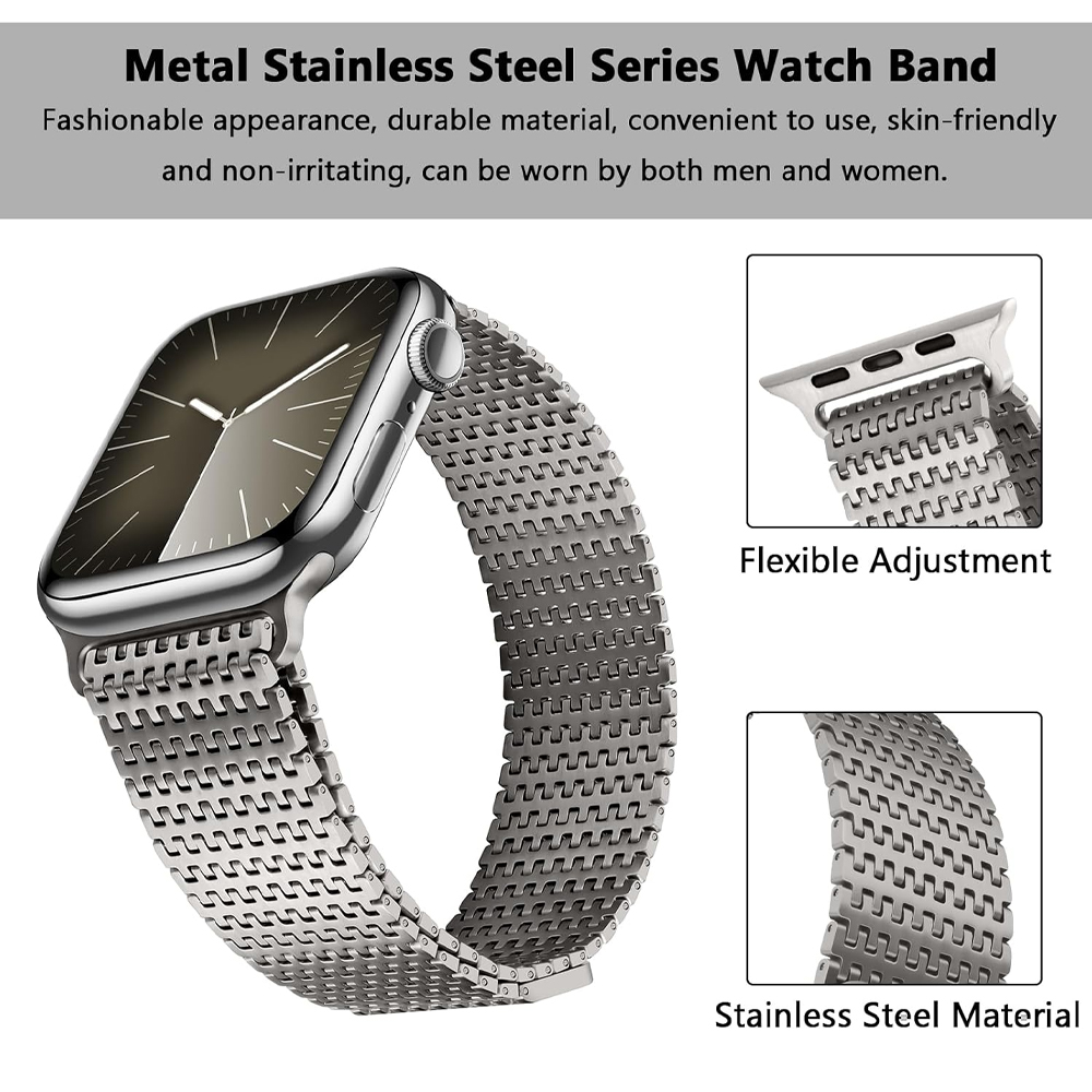 Bracelet à boucle en titane po - Milanese Loop Magnetic avis et prix