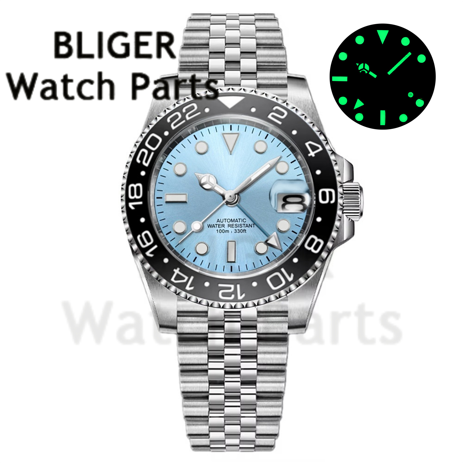 Montre-bracelet mécanique pour - Stainless Bracelet Diver avis et prix
